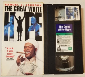 📼 VINTAGE 📼 The Great White Hype 📼 (VHS, 1996) 📼 Former Rental 📼 TESTED 📼 - Picture 1 of 2