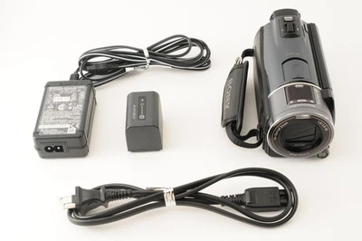 [MINT] Sony HDR-CX550V Handycam Camcorder Black "Night Shot OK" From JAPAN #112 - Image 1 of 4