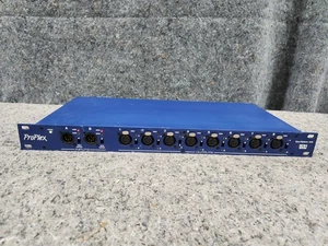 TMB ProPlex DMX512 Opto-Splitter 2x8 w/RDM (2x 5-Pin XLR In, 8x Out) PPDDS285RR - Picture 1 of 7