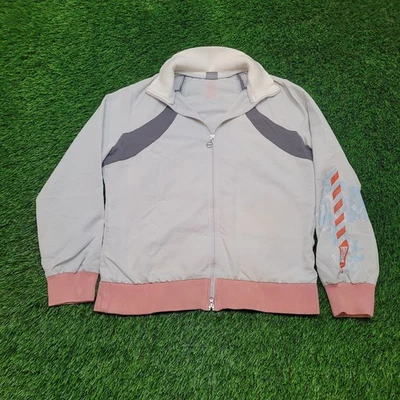 Chaqueta de Pista Nike Y2K De Colección para Mujer XL Rara Manga Gráfica Bombardero Foto 1 de 4