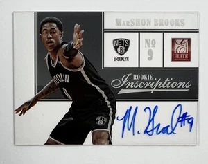 2013 Panini #5 MarShon Brooks Rookie Inscriptions  AR92 - Picture 1 of 2