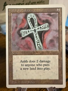 Magic The Gathering Edición Revisada Ankh of Mishra Magic The Gathering Magic The Gathering - Imagen 1 de 2