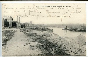 CP 94 Val-de-Marne - Vitry-Port - Quai du Port à l'Anglais - Foto 1 di 1