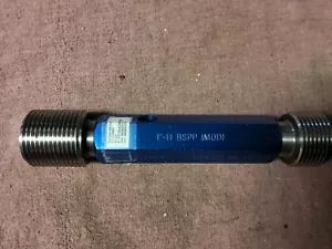 1'-11 BSPP GEWINDESTECKER MESSGERÄT BRITISCHES ROHR GO NO GO P.D.'S = 1.2508 & 1.2579 - Bild 1 von 5