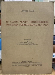 (Sorrento-Amalfi) A. Ilario - SU ALCUNI ASPETTI IDROGEOMORFICI DELL'AREA - Imagen 1 de 1