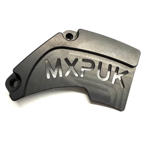 YZ125 2022 FRONT CHAIN GUARD IN BLACK  MXPUK 2022 YZ 125 CNC MACHINED  (664) - Picture 1 of 6