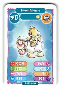 Diddle Quardiddl-Cards Trading Card Game Sheepfriends #7d - Picture 1 of 4