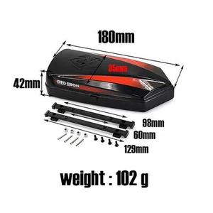 Roof Luggage Carrier Suitcase Box For 1/10 1/8 RC SCX10 TRX4 TRX6 G63 6x6 - Picture 1 of 6