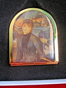 Renaissance Compact Mirror From France - Picture 1 of 8