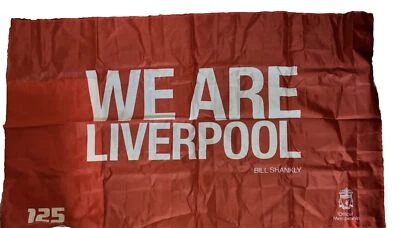 Bandera y bolsa de membresía del club de fútbol LFC Liverpool 6X3 - 125 años - nueva  Foto 1 de 4