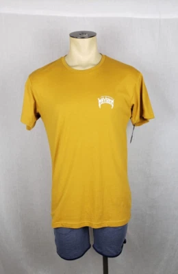 Футболка Lost Surfboards By Mayhem повседневная с коротким рукавом M золотисто-желтая ботаник гик - Изображение 1 из 4