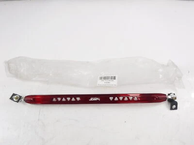 Barra de soporte de barra de puntal ancha roja inferior delantera JDM Sport para Toyota Corolla 2014-2018 Foto 1 de 4