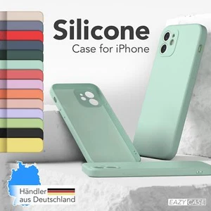 Etui na iPhone 8 7 SE XR X XS 11 12 13 14 + Pro Max Apple Silikon Case Cover - Zdjęcie 1 z 22