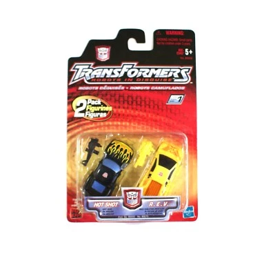 Transformers RID 2 Pack Hot Shot & R.E.V. Factory Sealed - Image 1 of 2