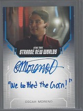 Star Trek Strange New Worlds Season 1 O. Moreno Inscription Autograph #02