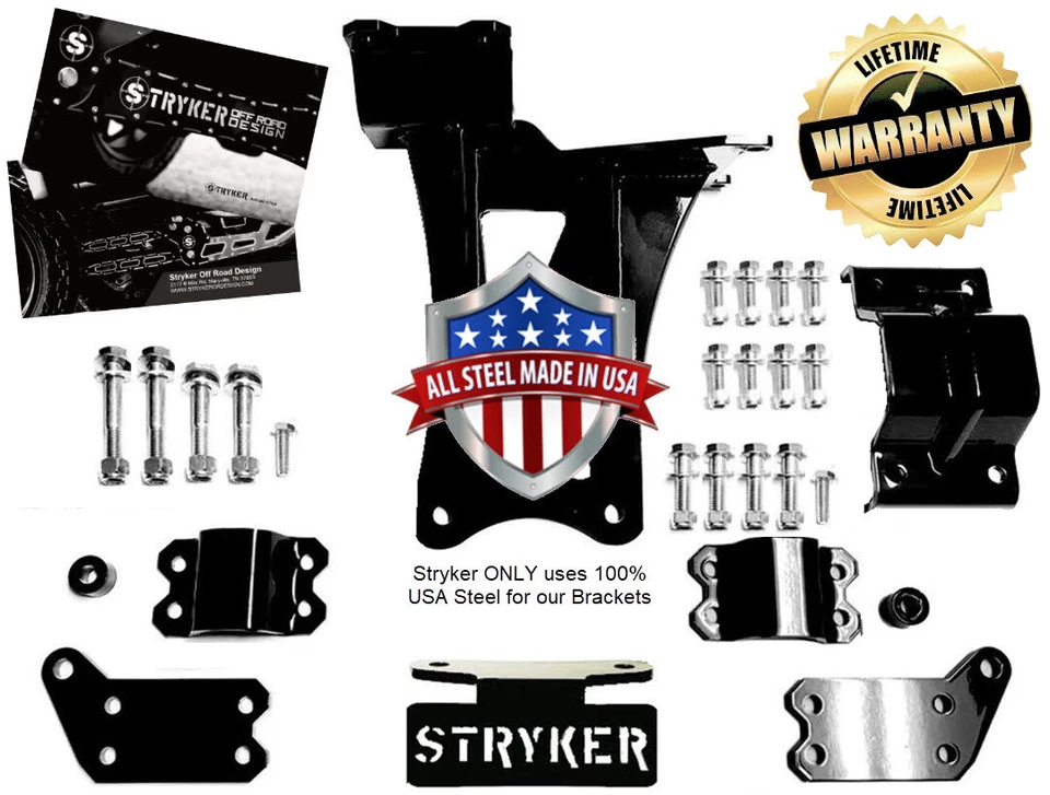 V1 双转向稳定支架套件 2005 - 2016 福特 F250 F350 Super Duty 4WD — 第 1/4 张图片