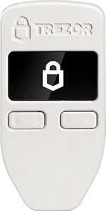 Bitcoin wallet TREZOR white - Picture 1 of 4