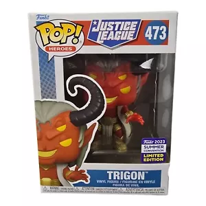 Funko Pop Heroes Trigon Justice League 473 2023 edizione limitata nuovo con scatola - Foto 1 di 6