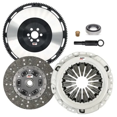 CM 400HP STAGE 1 CLUTCH KIT & CHROMOLY FLYWHEEL for 1989-1998 NISSAN 240SX KA24 - Image 1 of 4