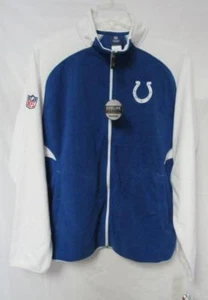Indianapolis Colts Men's Size Medium Sideline Full Zip Fleece Retail $70 A1 529 - Picture 1 of 8