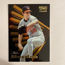 1996 Mike Mussina Pinnacle Zenith #52 Orioles MINT