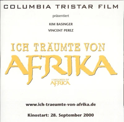 Interview-CD Kim Basinger ICH TRÄUMTE VON AFRIKA (2000) Radio PressKit Promo - Bild 1 von 3