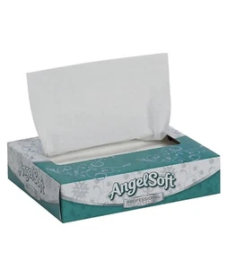 Angel Soft Professional Series 2 capas tejido facial caja plana 50 unidades 1 caja plana - Imagen 1 de 4