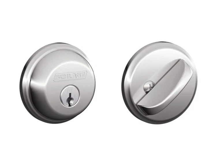 Schlage - B60N/B60L cerrojo con llave 1 lado, máxima seguridad residencial Foto 1 de 1