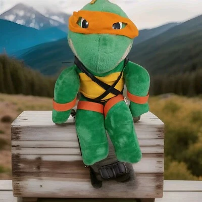 Vtg 1989 TMNT Giant 28" Michaelangelo  Plush Teenage Mutant Ninja Turtles - Image 1 of 4