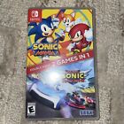 Sonic Mania + Team Sonic Racing Double Pack - Nintendo Switch Mint Condition