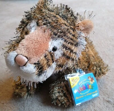 Vintage Webkinz Tiger Plush HM032 New with Sealed / Unused Codes - Image 1 of 4