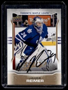 2014-15 Autografo di persona James Reimer RC Toronto Maple Leafs #115 - Foto 1 di 2
