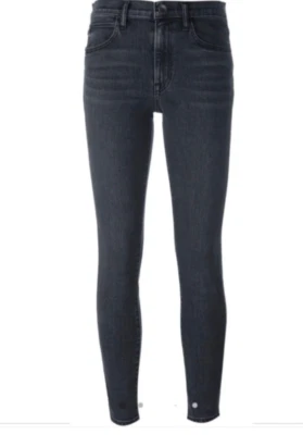 NWT HELMUT LANG Ankle Skinny Jeans Size 26 Grey $295 - Image 1 of 3