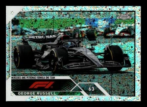 2023 Topps Chrom Formel 1 GEORGE RUSSELL MINI DIAMANT REFRAKTOR 51/299 #16 - Bild 1 von 2