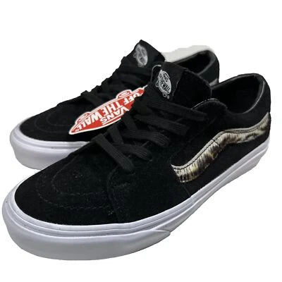 Vans Off The Wall SK8 Low Sneakers Tiger Print Womens Sz 7.5 Shoes Lace Up - Image 1 of 4