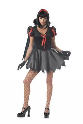 Snow Fright Gothic Snow White Teen Halloween Costume - 3-5 Juniors #1635 - Image 1 of 4
