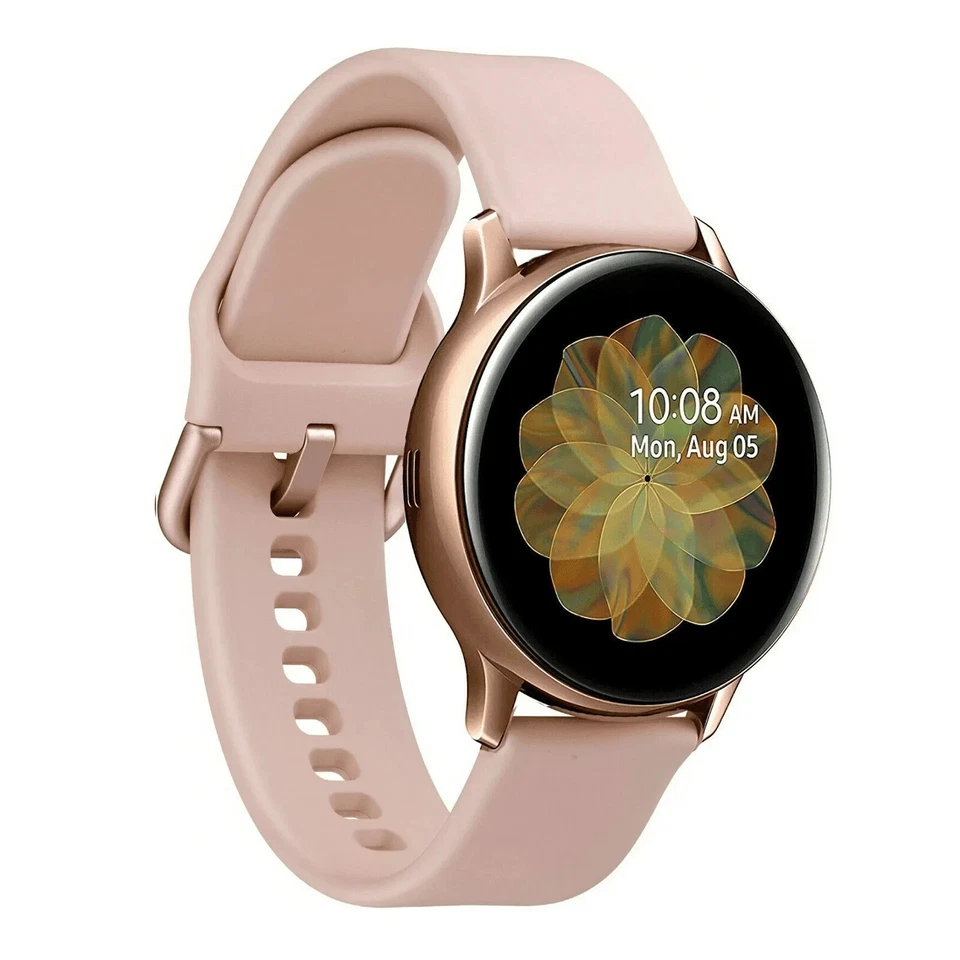 Reloj inteligente Samsung Galaxy Watch Active2 40 mm GPS + dorado celular desbloqueado - Bueno Foto 1 de 3