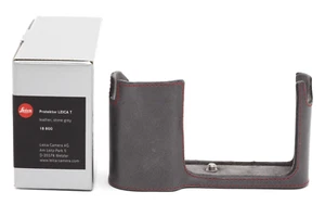 New Leica Leather Protector for TL (Stone Gray, MFR #18800) #19926 - Picture 1 of 10