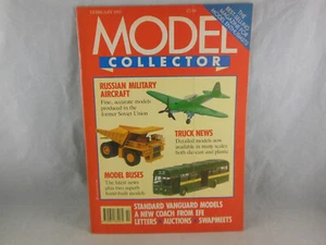 Model Collector February 1993 Russian Military Aircraf, Truck News & Model Buses - Picture 1 of 3