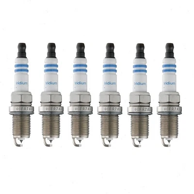 6 pc Bosch Double Iridium Spark Plugs for 2006 Chrysler Crossfire 3.2L V6 mi - Imagen 1 de 4
