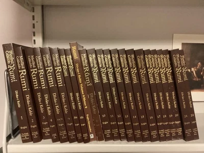 DIVAN-I KEBIR Mevlana Celaleddin Rumi English Translation Nevit Ergin 22 volumes - Image 1 of 2