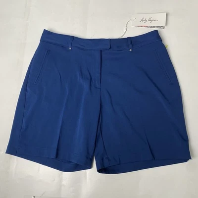 NWT Lady Hagen Women's Missy Core Short Navy Blue Lightweight Golf Size 8 - Image 1 of 4