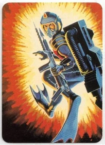 GI Joe Action Cards 1986 Hasbro: #111 Eels - Cobra Frogman - Picture 1 of 1