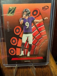 🔥 Justin Tucker 2022 Panini Zenith SP #/100 GOLD Foil Parallel *Ravens Pro Bowl - Bild 1 von 2
