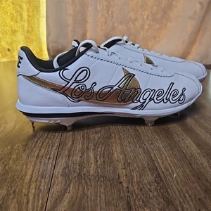 SZ 12| Nike Lunar Cortez LA 2022 All-Star Game Metal Baseball Cleats CV5565-101 - Picture 1 of 10