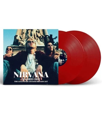 Nirvana - Madrid 1992 The Legendary Spanish Broadcast Vinyl Record New 2 Lp - Image 1 of 3