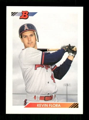 1992 Bowman Baseball 283 Kevin Flora RC NM or better BXCP49 - Image 1 of 2