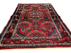 Handgeknüpfter Orientteppich Hamadan Hamedan  140x85 cm rug carpet - Bild 1 von 19