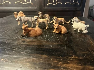 Vintage Realistic Wagner Kunstlerschutz Germany Flocked Animals Labels Lot 10 - Picture 1 of 12