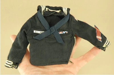 Vintage 1964 Hasbro GI Joe #7612 Shore Patrol Jumper Side Zipper w/ Stickers C7 - Image 1 of 4